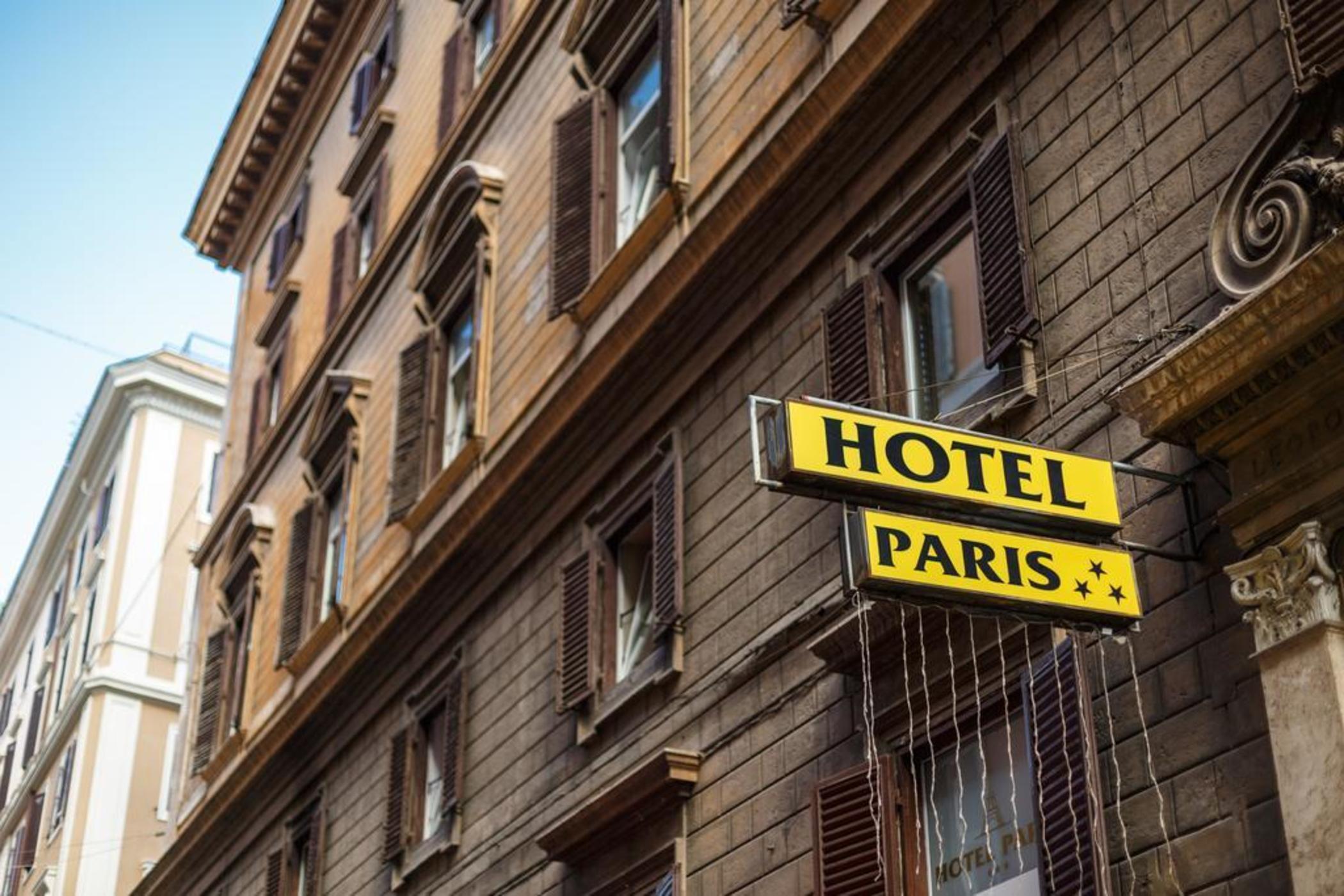 Hotel Paris Rome Bagian luar foto