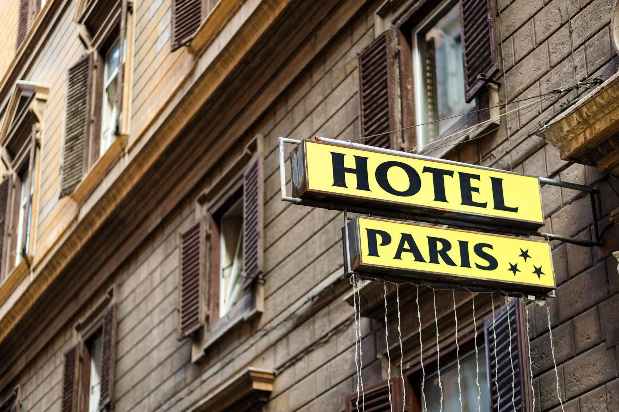 Hotel Paris Rome Bagian luar foto